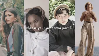 CHOOSE YOUR ACADEMIA // find your aesthetic part 3 (writer, scholarly, theatre, vintage, vibrant)