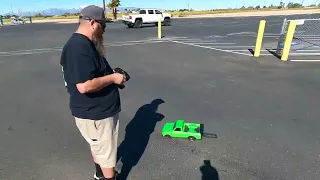 losi vs Traxxas drag cars.. second race of the series