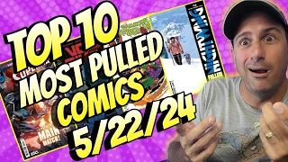 Top 10 Most Pulled Comic Books 5/22/24 How Does This Comic Remains On TOP 🤔