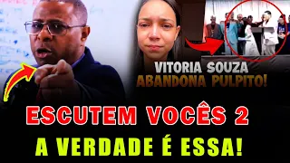 Vitoria Souza e pastor discutem no Pulpito Pr Osiel Gomes tem a resposta