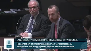 Board of Commissioners/Eugene City Council Joint Work Session: May 13, 2019