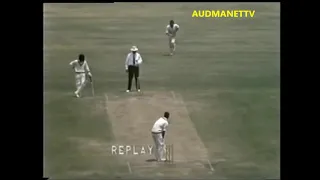 Jeff Thomson vs Keith Boyce no helmet