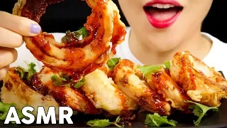 ASMR FIRE SAUCE Mozzarella ONION RINGS 불닭소스 모짜렐라 양파튀김 먹방 Eating Sounds Mukbang