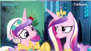 This Day Aria, Queen Chrysalis and Princess Cadance [with colour coded lyrics]