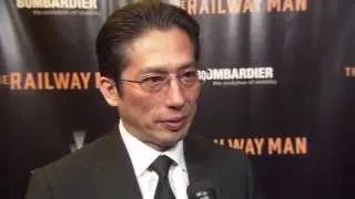 Hiroyuki Sanada - The Railway Man NYC Premiere Interview