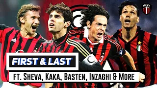 AC Milan Legend's First & Last Goal for Rossoneri Ft. Shevchenko, Kaka, Inzaghi, Basten & more