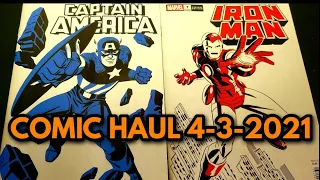 Comic Haul 4-3-2021 Soft Spoken ASMR