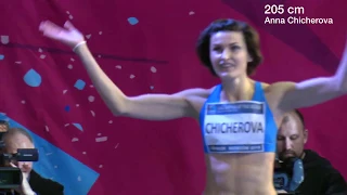 Anna Chicherova vs Mariya Lasitskene! High Jump. Moscow, January 2019