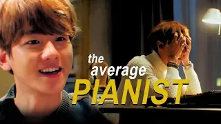 chanbaek | the average pianist (romcom parody)