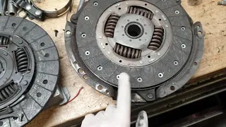 OM606 destroyed sachs racing clutch plate