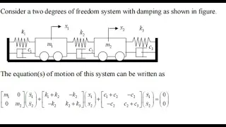Solving Two degree of Freedom System with Matlab-Ode45