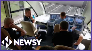 Ukraine's Second Army: Railway Workers; Newsy's Exclusive Trip on the Command Train