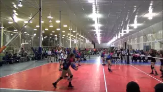 SHOW ME VOLLEYBALL ACADEMY JULIETTE  RIGGIO  HIGHLIGHT VIDEO INDY DAY 2