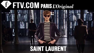 Saint Laurent Men Fall/Winter 2015-16 | Paris Men’s Fashion Week | FashionTV