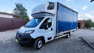 Fiat Ducato 2021 год две шторки 10 паллет