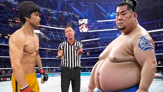 🐲WWE 2K23 | Bruce Lee vs Sumo Master : WWE 2K July 11, 2023