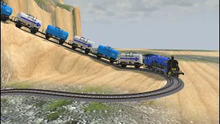 Railroad crossing puzzle trains video titipo