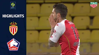 AS MONACO - LOSC LILLE (0 - 0) - Highlights - (ASM - LOSC) / 2020-2021