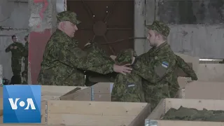Estonian Reservists Gear Up For NATO Drills