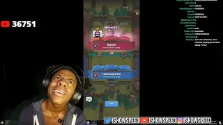 IShowSpeed Becomes Clash Royale Emotes