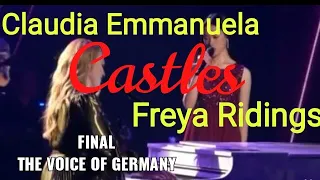 Claudia emmanuela santoso feat Freya Ridings - castles Final The Voice of Germany