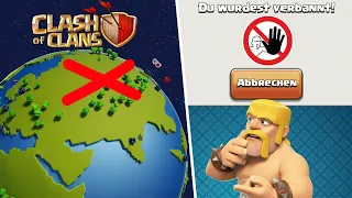 In diesen Ländern kannst du KEIN Clash of Clans mehr spielen!