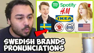 British Reaction To Swedish Brands Pronunciations