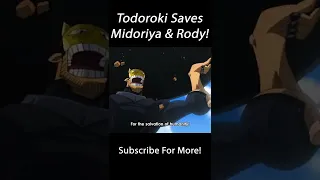 Todoroki Saves Midoriya & Rody 🌎 #Shorts