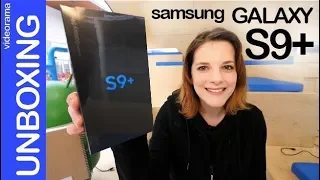 Samsung Galaxy S9+ -unboxing primer contacto q t dejarán HELADO- ❄ ⛄