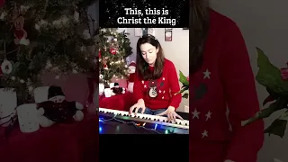 Christmas Carols SINGALONG: What Child Is This (verse 1) / Greensleeves melody / piano with lyrics