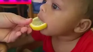 Дети пробуют лимон Смешные детские Видео ПРИКОЛЫ 2018 Funny Kids