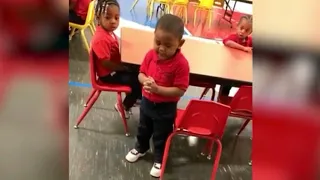 3-Year-Old Boy Prays Before Eating His Lunch