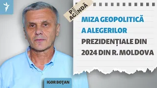 Igor Boțan, despre Pactul pentru Europa, „calculele” lui Ion Ceban și contracandidatul Maiei Sandu