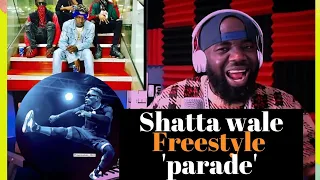 Shatta Wale - freestyle Parade (official video)Reaction!!