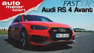 Audi RS 4 Avant (2018): Für den Track oder für die Tonne? - Fast Lap | auto motor und sport