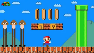 Super Mario Bros but everything is Tall?