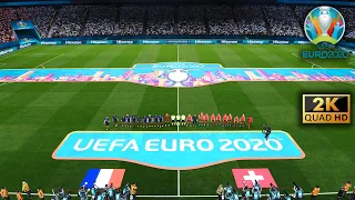 🔥 PES 2021 - France Vs Switzerland ⚽ Euro 2020 • Next Gen Realism Mod Gameplay -  National Arena