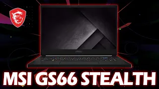 MSI GS66 STEALTH REVIEW | GAMING LAPTOP