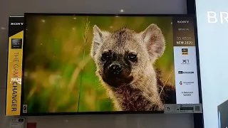 SONY X80H 55" 4K Ultra HD Android Smart TV (2020)