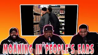 MOANING IN PEOPLE'S EARS PRANK!🤣 Salim The Dream Funniest Walmart Pranks 2021 (Try Not To Laugh)