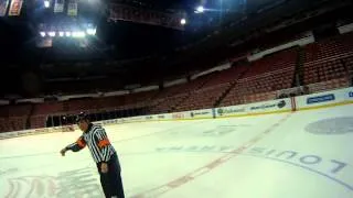 Penalty Shot Against Red Wings Alumni