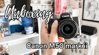 Canon M50 mark ii Unboxing