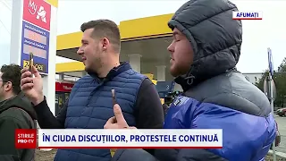 Filmul evenimentelor, a 8-a zi de proteste ale fermierilor și transportatorilor