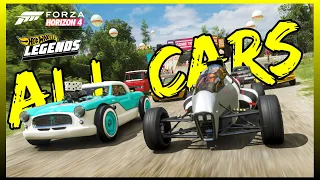 Forza Horizon 4 - Hot Wheels Legends Pack - Every Car