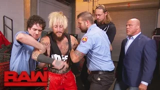 Enzo Amore is mysteriously attacked backstage: Raw, May 22, 2017