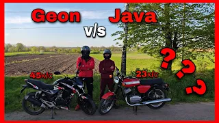 ЯВА ПРОТИ ГІОНА//Java vs Geon//Гонка Ява vs Гіон