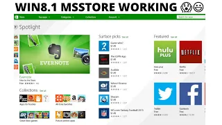 Windows 8.1 store working in 2021 , Here's the proof ....(Suddenly Started Working)