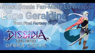 Opera Omnia Fan-Made LD Weapon: Edge (Final Fantasy IV)