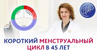 Короткий менструальный цикл в 44 года. Ранняя овуляция. Дементьева С.Н.