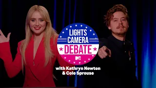 Lights, Camera, Debate w/ Cole Sprouse & Kathryn Newton | MTV